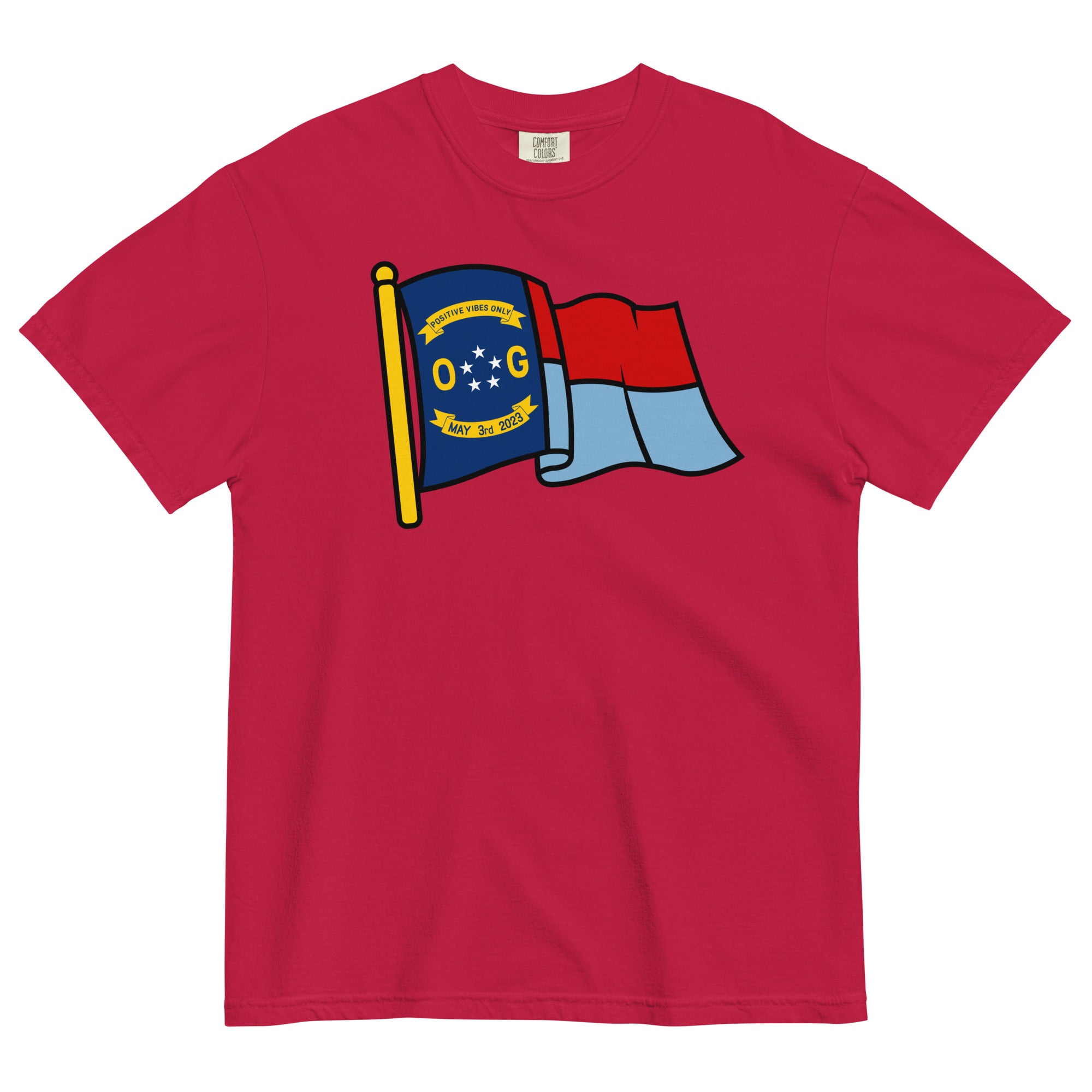 OG WAVY FLAG UNISEX T-SHIRT – mikep.shop